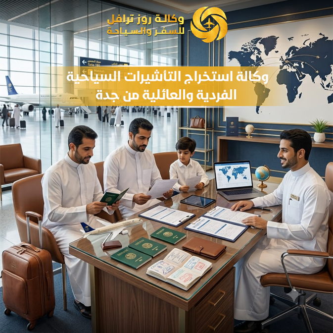 وكالة استخراج التأشيرات السياحية الفردية والعائلية من جدة
